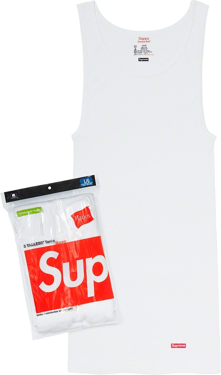 Supreme®/Hanes® Tagless Tank Tops (3 Pack)
